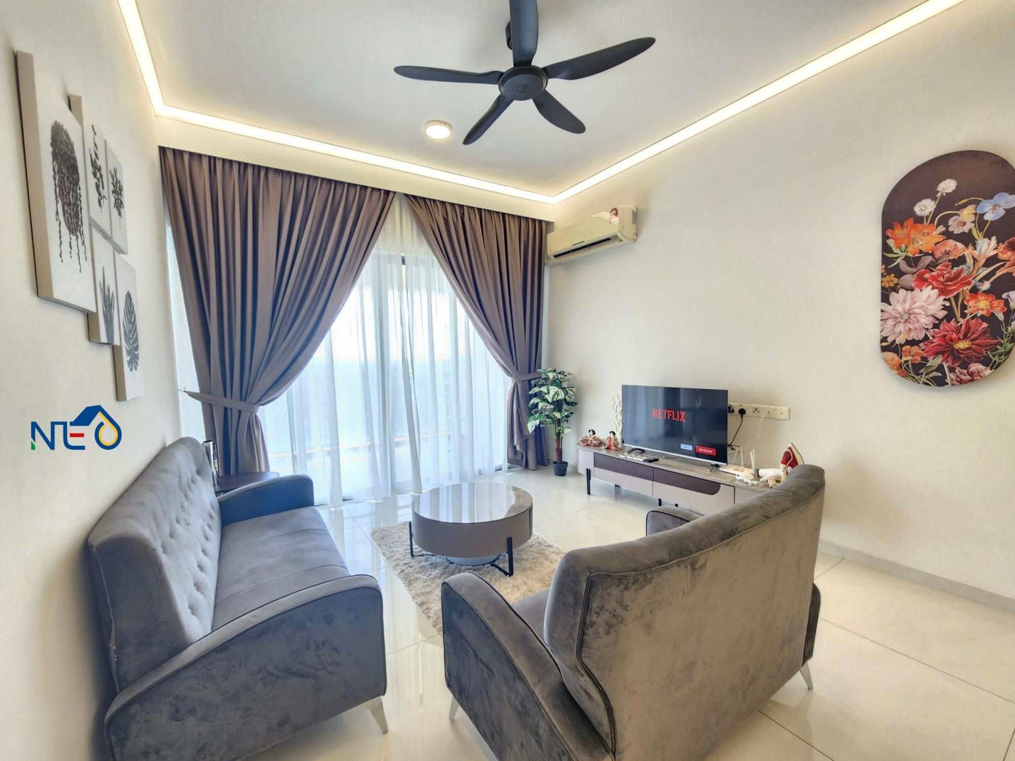 Country Garden Danga Bay Instyle Sea View Homestay Suite By Neo Джохор-Бару Номер фото